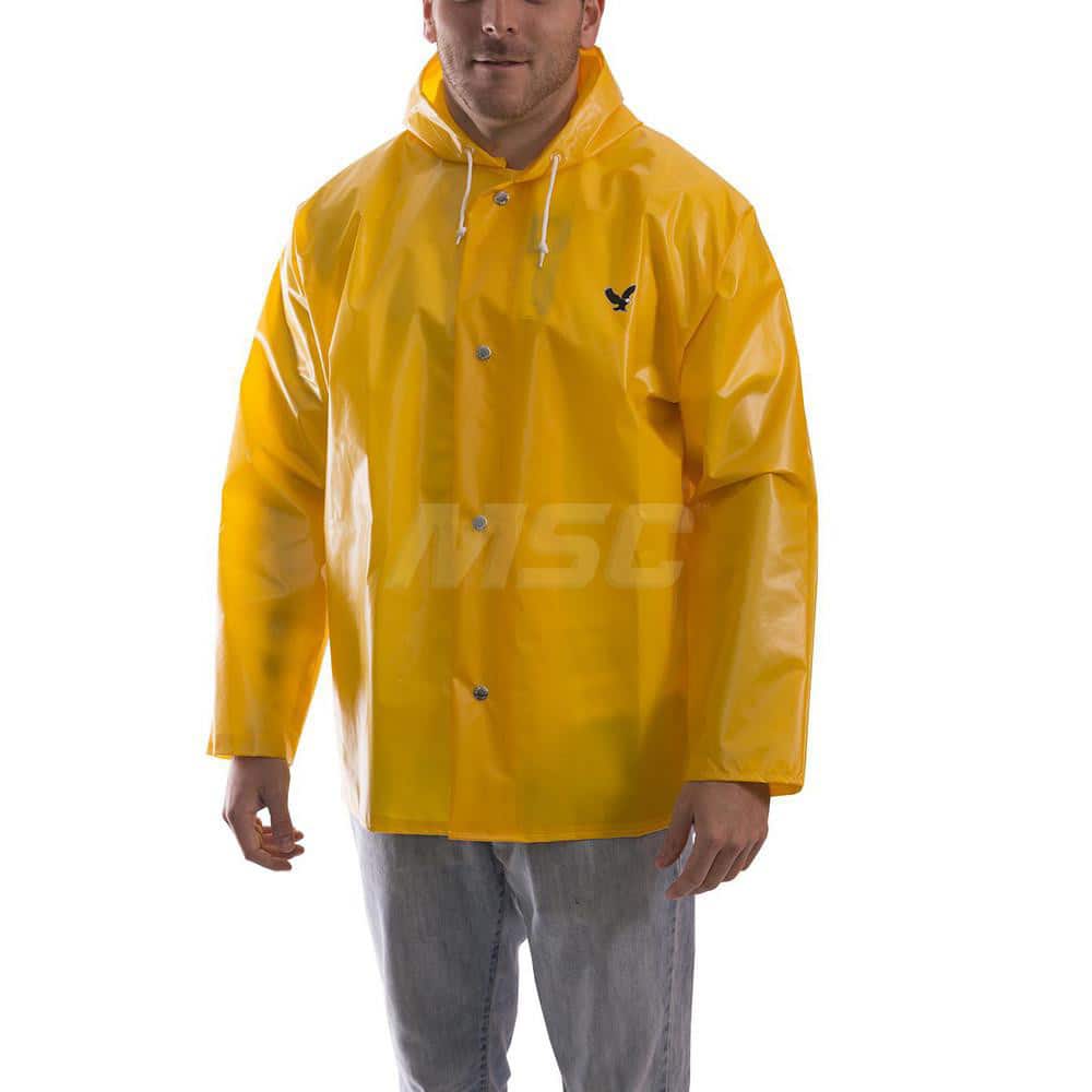 Jackets & Coats; Garment Style: Jacket; Hooded; Size: X-Small; Gender: Men's; Material: 210D Nylon; Polyurethane; Closure Type: Snaps; Seam Style: Sealed; Material Weight: 5.5 oz; Features: Chemical Resistant; Waterproof; Mildew Resistant; Lightweight; Fl