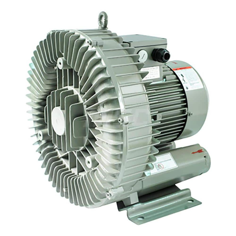 Regenerative Air Blowers; Inlet Size: 2″; Outlet Size: 2″; Horse Power: 3.5; Amperage Rating: 21.6000; Cubic Feet Per Minute: 228 SCFM; Height (Inch): 17; Width (Decimal Inch): 17; Maximum Working Water Pressure: 89.00; Maximum Vacuum Water Pressure: 88.0