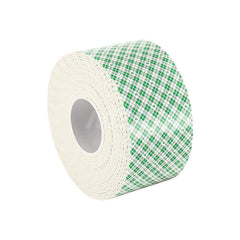 White Double-Sided Urethane Foam Tape: 3″ Wide, 5 yd Long, 31 mil Thick, Acrylic Adhesive