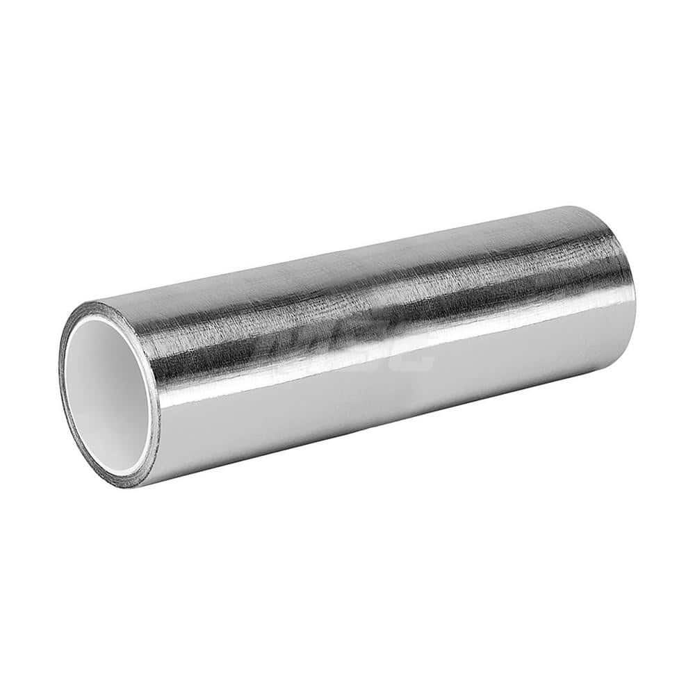 Duct Tape: 11-1/2″ Wide, 4 mil Thick, Aluminum Foil Acrylic Adhesive, 16 lb/in Tensile Strength