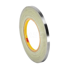 Duct Tape: 1″ Wide, 15 mil Thick, Aluminum Foil Acrylic Adhesive, 126 lb/in Tensile Strength