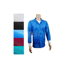 Smocks & Lab Coats; Garment Style: Smock; Material: Carbon; Size: Small; Color: Black; Sleeve Length: 23; Closure Type: Snaps; Chest Size: 38; Closure Locaton: Front; Features: Medium Weight; Chest Size (Inch): 38; Closure Location: Front
