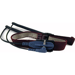 Grounding Wrist Straps; Size: Adjustable; Attachment Method: Snap Lock; Disposable or Reusable: No; Material: Fabric; Grounding Cord Included: Yes; Cord Length: 5; Resistor: Yes; Disposable: No