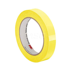 Polyester Film Tape: 1/2″ Wide, 72 yd Long, 2.5 mil Thick 25 Lb/In Tensile Strength, Acrylic Adhesive, 266 ° F