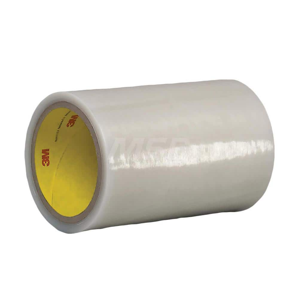 Polyethylene Film Tape: 4″ Wide, 300' x 3 mil Thick 2,500 Lb/In Tensile Strength, Acrylic Adhesive