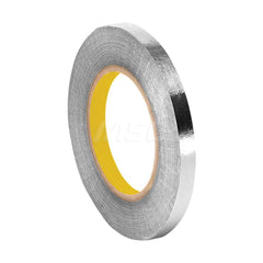 Glass Cloth Tape; Width (Inch): 3/4; Material Type: UPVC; Color: Shiny Silver; Adhesive Material: Silicone; Length (yd): 5.00; Thickness (mil): 10.5000; Tensile Strength (Lb./Inch): 36.00; Minimum Operating Temperature (F): -65.000; Maximum Operating Temp