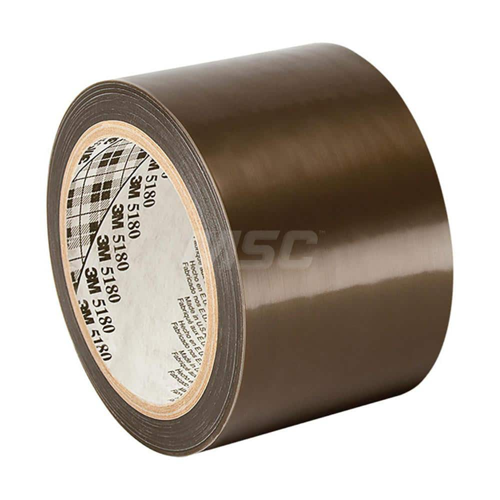 Polytetrafluroethylene Film Tape: 2″ Wide, 5 yd Long, 3.7 mil Thick 22 Lb/In Tensile Strength, Silicone Adhesive, 500 ° F