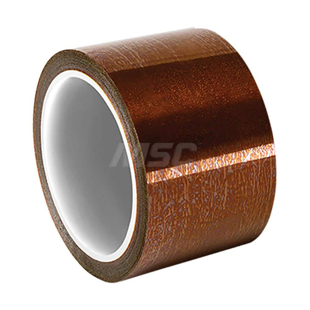 Polyimide Film Tape: 6″ Wide, 100' x 1 mil Thick Non-Adhesive, -40 to 450 ° F