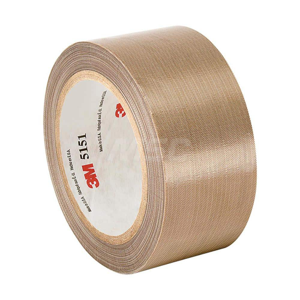 Glass Cloth Tape; Width (Inch): 1/2; Material Type: PTFE; Color: Light Brown; Adhesive Material: Silicone; Length (yd): 5.00; Thickness (mil): 6.8000; Tensile Strength (Lb./Inch): 290.00; Minimum Operating Temperature (F): -100.000; Maximum Operating Temp