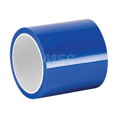 Polyester Film Tape: 2″ Wide, 10 yd Long, 6.5 mil Thick 110 Lb/In Tensile Strength, Silicone Adhesive, 400 ° F