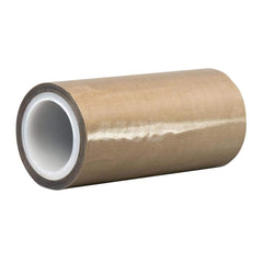 Glass Cloth Tape; Width (Inch): 12; Material Type: PTFE; Color: Natural; Adhesive Material: Silicone; Length (yd): 5.00; Thickness (mil): 10.0000; Tensile Strength (Lb./Inch): 225.00; Maximum Operating Temperature (F): 500.000