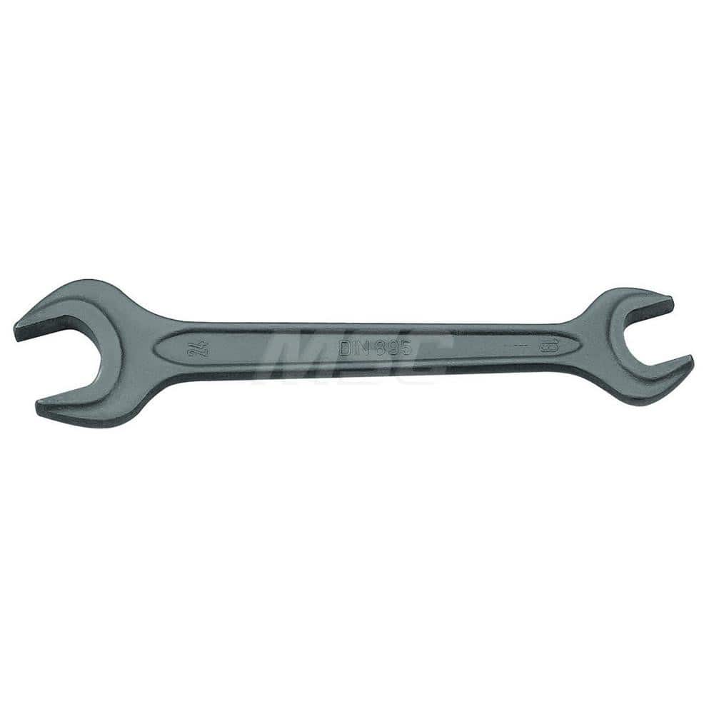 Open End Wrench: 10 mm x 13 mm, Double End Head 15 ° Head Angle, Vanadium Steel, Manganese Phosphate Finish