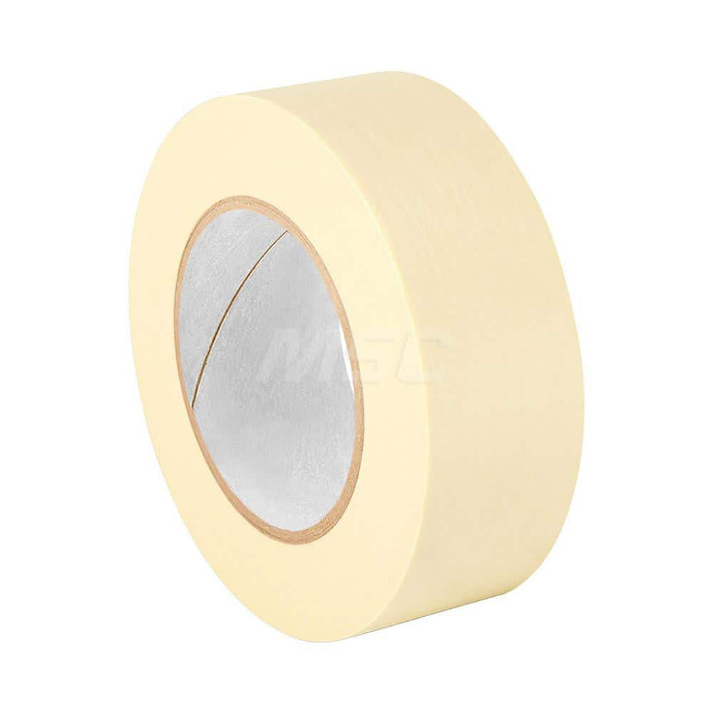 Masking Tape: 1″ Wide, 60 yd Long, 4.8 mil Thick, Tan Crepe Paper, Rubber Adhesive, 19 lb/in Tensile Strength