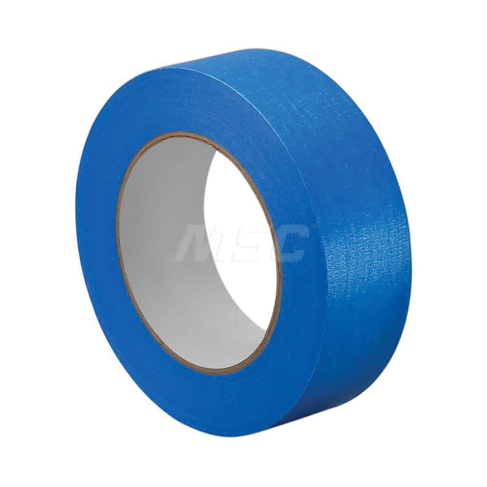 Painter's Tape & Masking Tape: 6″ Wide, 60 yd Long, 5.7 mil Thick, Blue Crepe Paper, Rubber Adhesive, 22.5 lb/in Tensile Strength