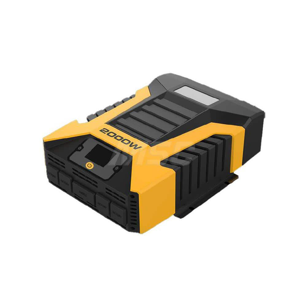 Power Inverters; Input Voltage: 12.00; Output Voltage: 2000; Continuous Output Power: 2000; Peak Output Power: 2000; Maximum Input Current Rating: 12 V; Output Amperage: 166.67; Mounting Type: Floor Mount; Surface Mount; Input Voltage: 12.00; Output Volta