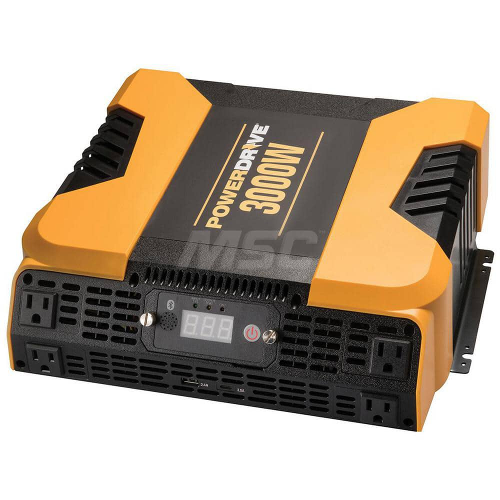 Power Inverters; Input Voltage: 12.00; Output Voltage: 3000; Continuous Output Power: 3000; Peak Output Power: 3000; Maximum Input Current Rating: 12 V; Output Amperage: 250; Mounting Type: Floor Mount; Surface Mount; Input Voltage: 12.00; Output Voltage: