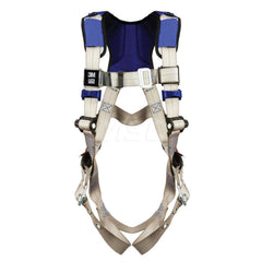 Fall Protection Harnesses: 420 Lb, Vest Style, Size Small, For General Purpose, Back Tongue Leg Strap, Pass-Through Chest Strap