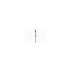 Corner Radius End Mill: 0.6299″ Dia, 4 Flutes, Solid Carbide 48 ° Helix, SIRON-A Coated, Corner Chamfer End, Centercutting, Series JS554