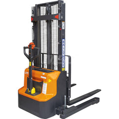 Battery Operated Lifts; Type: STACKER; Load Capacity (Lb.): 2600; Minimum Lift Height: 2; Battery Included: Yes; Maximum Lift Height: 114.00; Charger Included: Yes; Number Of Batteries: 1