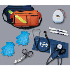 First Aid Kit: 10 Pc, for 2 People Includes Nylon Bag