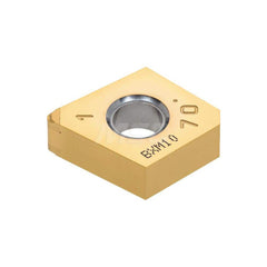 Turning Insert:  2QP-GNGG431HP BXA10,  Polycrystalline Cubic Boron Nitride TiAlN & TiCN Finish,  Neutral,  1/2″ Inscribed Circle,  0.0160″ Corner Radius,  70.0 &deg N/A Diamond,  Series  GNGG