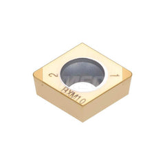 Turning Insert:  2QP-CCMW32.52 BX310,  Polycrystalline Cubic Boron Nitride Uncoated Finish,  Neutral,  3/8″ Inscribed Circle,  0.0310″ Corner Radius,  80.0 &deg N/A Diamond,  Series  CCMW