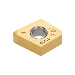 Turning Insert:  2QP-GNGG431HP BXA20,  Polycrystalline Cubic Boron Nitride Coated Finish,  Neutral,  1/2″ Inscribed Circle,  0.0160″ Corner Radius,  70.0 &deg N/A Diamond,  Series  GNGG