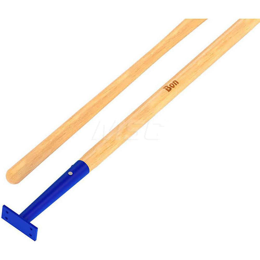 Broom/Squeegee Poles & Handles; Connection Type: Bolt-On; Handle Length (Decimal Inch): 60; Handle Diameter (Decimal Inch): 1.0000; Handle Diameter (Inch): 1; Telescoping: No; Handle Material: Wood; For Use With: Bon Tool 22-229 Placer