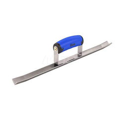 Trowels; Type: V Sledrunner; Trowel Type: V Sledrunner; Blade Type: V-Notch; Blade Material: Steel