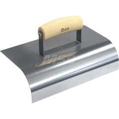 Trowels; Type: Curb Runner; Trowel Type: Curb Runner; Blade Type: Round; Blade Material: Stainless Steel