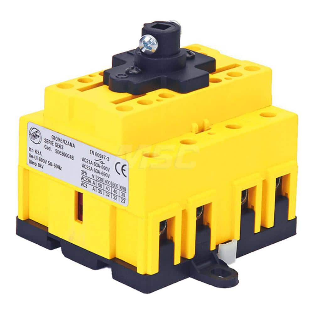 Cam & Disconnect Switches; Enclosure Type: NEMA 4/4X; Fused: NonFused; Amperage: 100; Contact Form: 3NO; Voltage: 600 VAC; 690 VAC; Number of Poles: 3; Number of Wires: 6; NEMA Enclosure Rating: 4X; Ingress Protection Rating: IP65; Standards Met: IEC/EN60