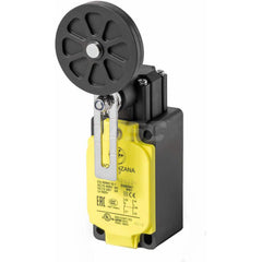 General Purpose Limit Switches; Actuator Type: Roller Lever; Voltage: 600 VAC; Contact Form: 1NO/1NC; Contact Configuration: 1NO/1NC; Terminal Type: Screw Terminal; Mounting Type: Panel Mount; Connection Type: M20; Actuator Location: Top; Material: Glass