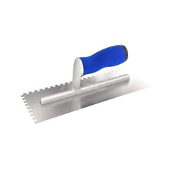 Trowels; Type: Notched Trowel; Trowel Type: Notched Trowel; Blade Type: Square Notch; Blade Material: Steel