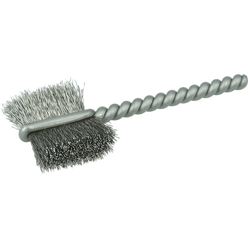 3/4″ Power Tube Brush, .005″ Stainless Steel Wire Fill, 5/8″ Brush Length - USA Tool & Supply