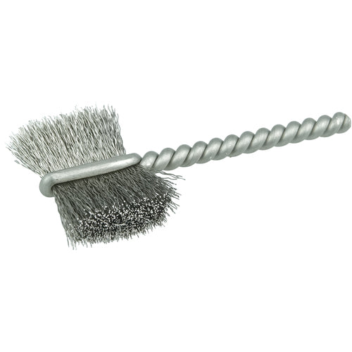 7/8″ Power Tube Brush, .005″ Stainless Steel Wire Fill, 5/8″ Brush Length - USA Tool & Supply