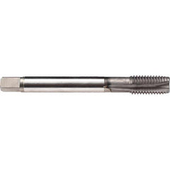 Emuge - 1-1/4 - 8 UN-8 2B 4 Flute GLT-1 Finish HSS-E Spiral Point Tap - USA Tool & Supply