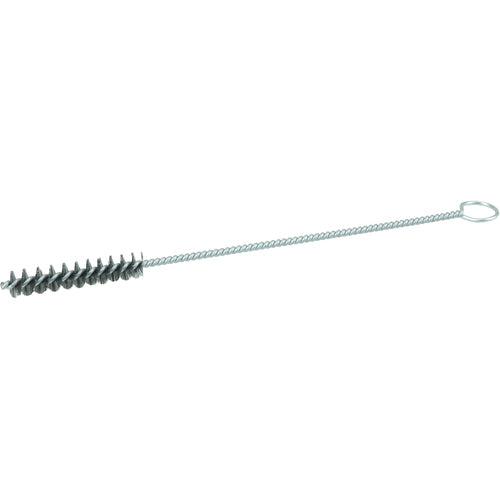 3/8″ Hand Tube Brush, .006″ Stainless Steel Wire Fill, 2″ Brush Length - USA Tool & Supply