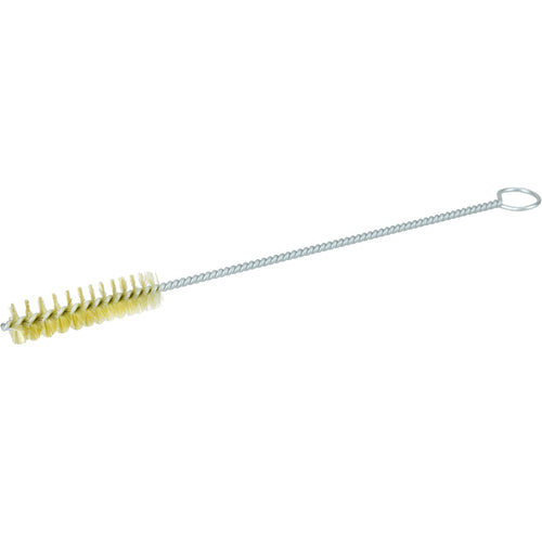 1/2″ Hand Tube Brush-0.004″ Brass, 2 Brush Length - Non-Sparking Wire Wheel - USA Tool & Supply