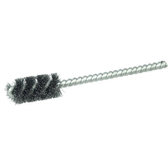 7/16″ Power Tube Brush, .005″ Stainless Steel Wire Fill, 1″ Brush Length - USA Tool & Supply