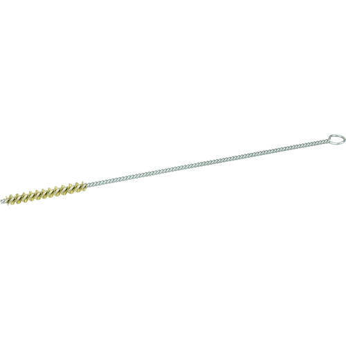 3/16″ Hand Tube Brush-0.003″ Brass, 1 1/2 Brush Length - Non-Sparking Wire Wheel - USA Tool & Supply