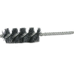 1″ Nylox Power Tube Brush, .040/80SC Fill, 2-1/2″ Brush Length - USA Tool & Supply