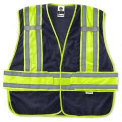 8240HL-NC XL/2XL NAVY 2-TONE VEST - USA Tool & Supply