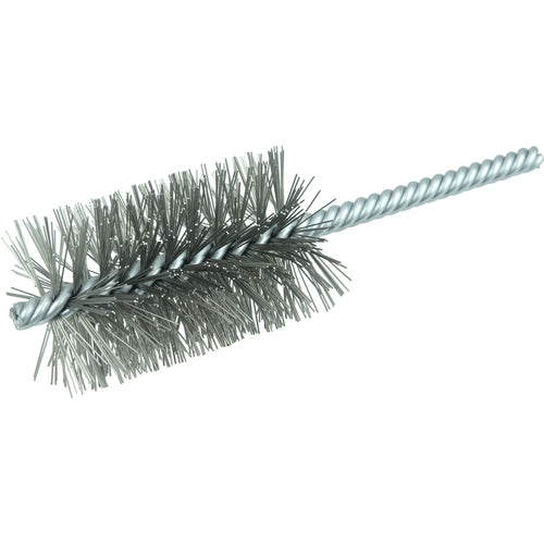 1-1/2″ Power Tube Brush, .014″ Stainless Steel Fill, 2-1/2″ Brush Length - USA Tool & Supply