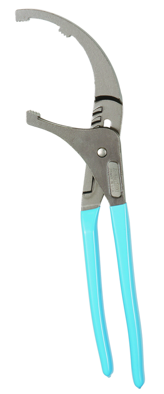 15-1/2" Oil Filter PVC Plier - 5-1/2" Maximum Jaw Capacity - USA Tool & Supply