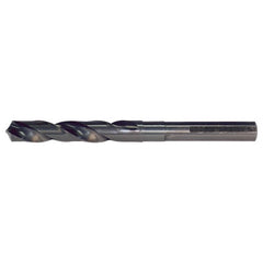 ‎1-19/64 RHS / RHC HSS 118 Degree Radial Point 1/2 Reduced Shank Silver & Deming Drill - Steam Oxide