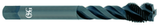 1-1/8-8 Dia. - 2B - 4 FL - HSSE - Steam Oxide - Modified Bottoming - Spiral Flute Tap - USA Tool & Supply