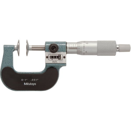 ‎0-1″ DIGITAL DISC MICROMETER - USA Tool & Supply