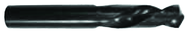 12.5mm Dia. - HSS LH GP Screw Machine Drill - 118° Point - Surface Treated - USA Tool & Supply