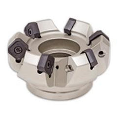 Heli Do Indexable Face Mill-4" Dia; 1.5" Bore Dia - USA Tool & Supply
