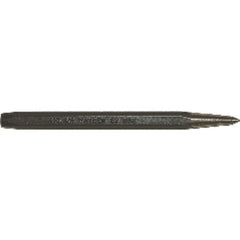Prick Punch - 3/8″ Hex Stock × 4 1/2″ Overall Length - USA Tool & Supply